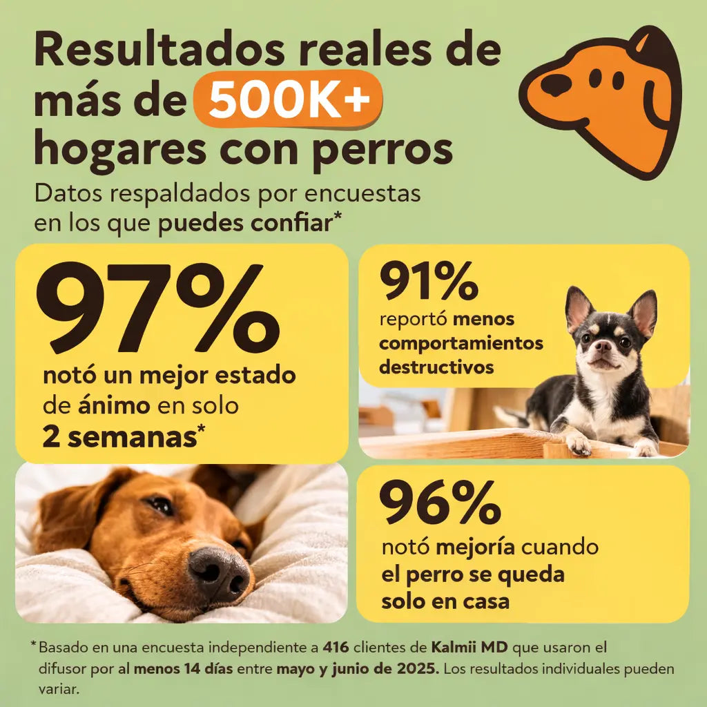 Kit difusor calmante para perros